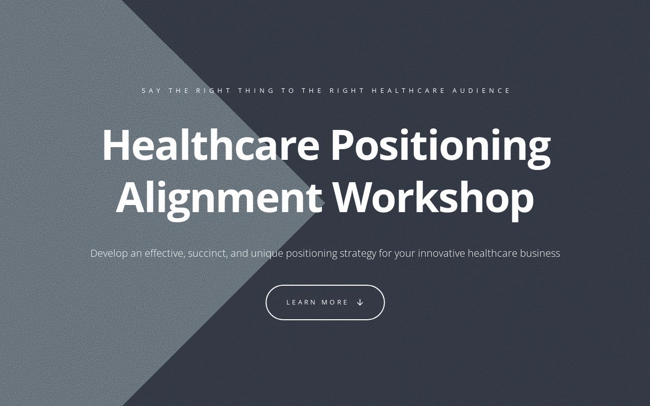 Healthcare Positioning Alignment
